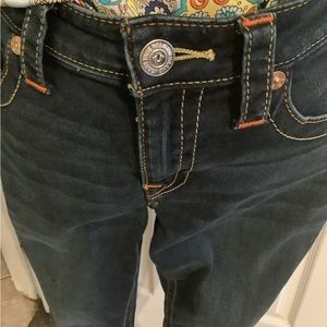 NWOT TRUE RELIGION JENNIE MID RISE CURVY SKINNY JEAN Size 29